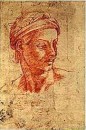 Michelangelo Buonarroti - Studio Di Testa * 181 x 273 * (15KB)